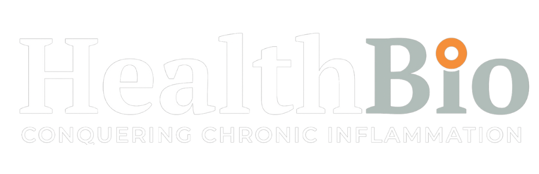 Logo white Health white tagline